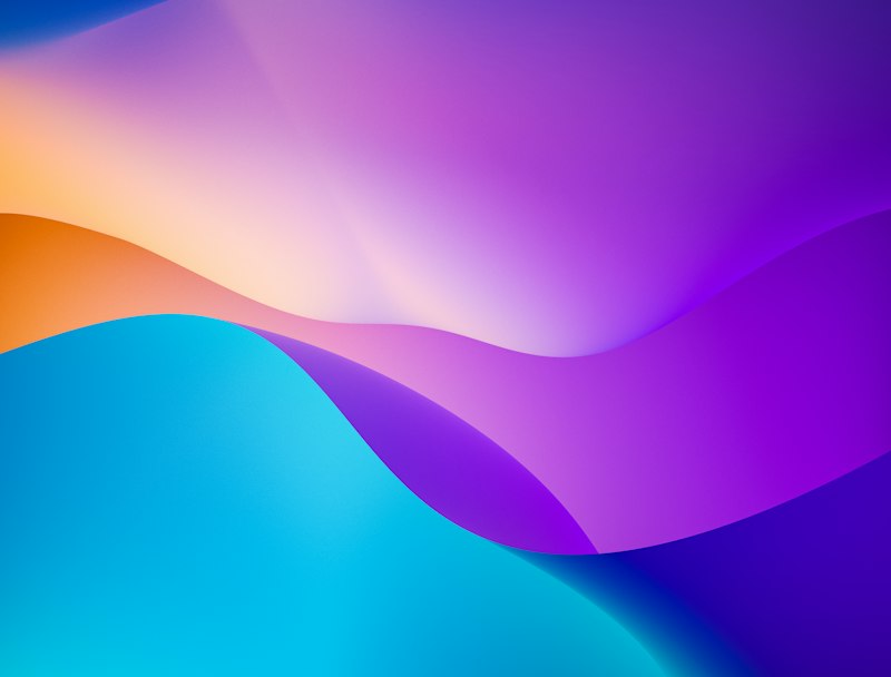 Neon abstract 3D render for live show background